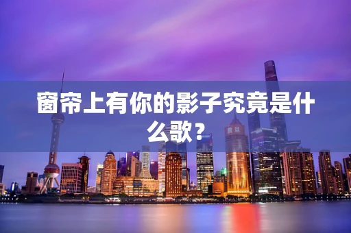 窗帘上有你的影子究竟是什么歌？