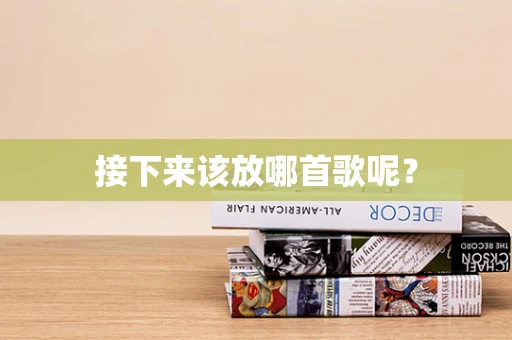 接下来该放哪首歌呢？