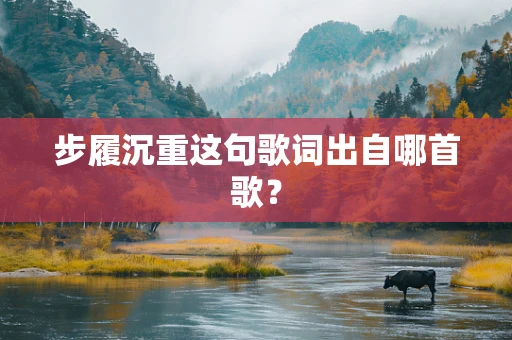 步履沉重这句歌词出自哪首歌？
