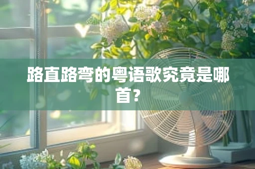 路直路弯的粤语歌究竟是哪首？