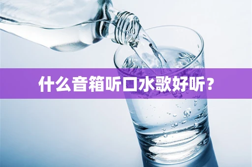 什么音箱听口水歌好听？