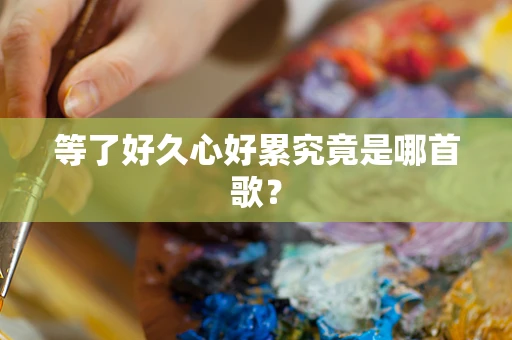 等了好久心好累究竟是哪首歌？