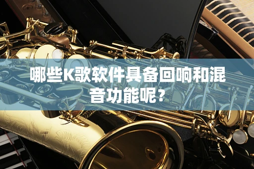 哪些K歌软件具备回响和混音功能呢？