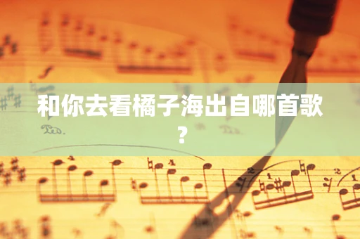 和你去看橘子海出自哪首歌？