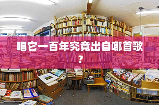 唱它一百年究竟出自哪首歌？