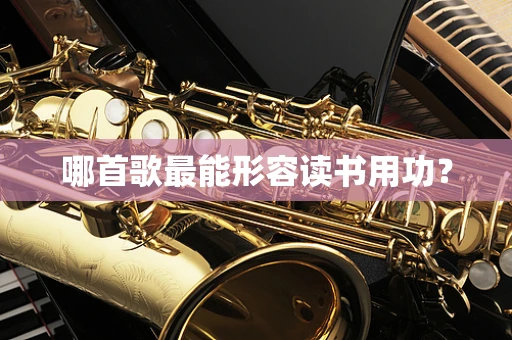 哪首歌最能形容读书用功？