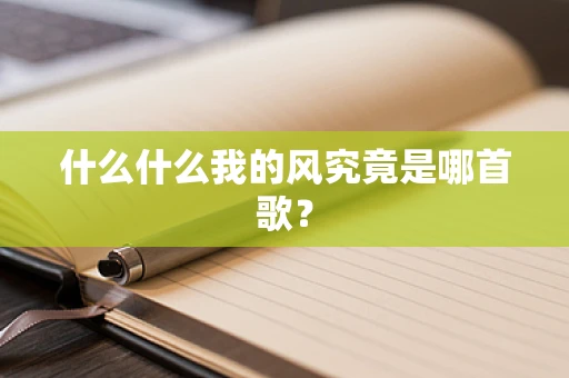 什么什么我的风究竟是哪首歌？