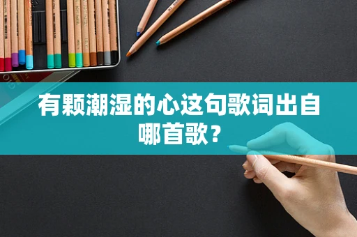 有颗潮湿的心这句歌词出自哪首歌？