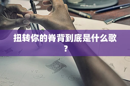 扭转你的脊背到底是什么歌？