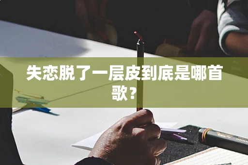 失恋脱了一层皮到底是哪首歌？