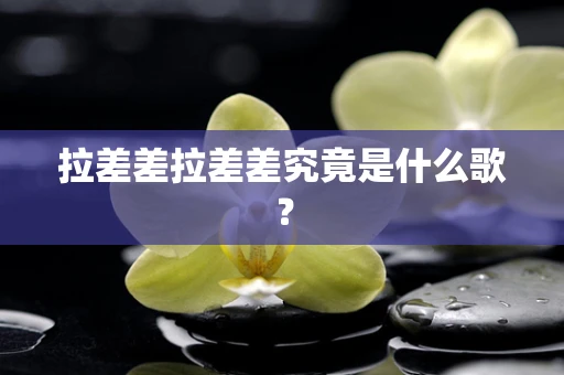 拉差差拉差差究竟是什么歌？