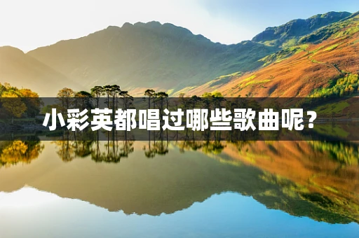 小彩英都唱过哪些歌曲呢？