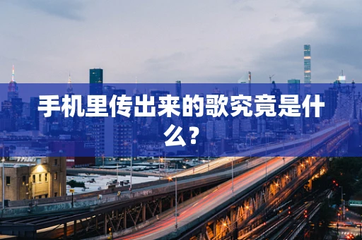 手机里传出来的歌究竟是什么？