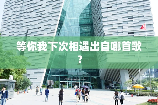 等你我下次相遇出自哪首歌？