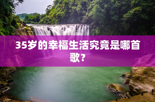 35岁的幸福生活究竟是哪首歌？