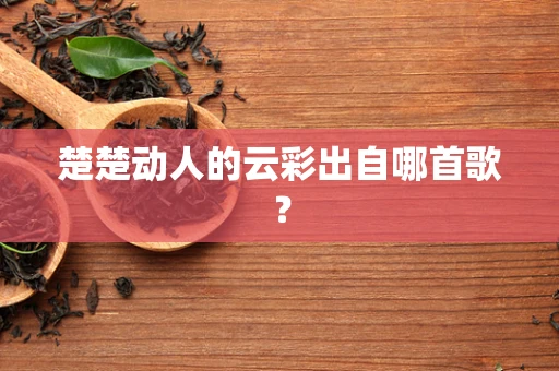 楚楚动人的云彩出自哪首歌？