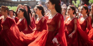 红歌大合唱穿什么裙子合适呢？