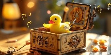可达鸭音乐盒放的是什么歌？