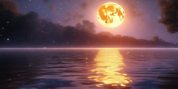 夜空中金色的月亮究竟是哪首歌？