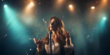 女主持人唱的英文歌究竟叫什么？