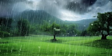 突然一场大雨下来是哪首歌？