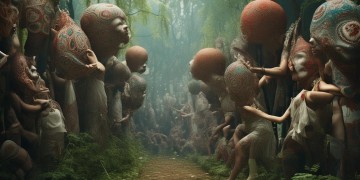 拿人头跳舞的究竟是什么歌？