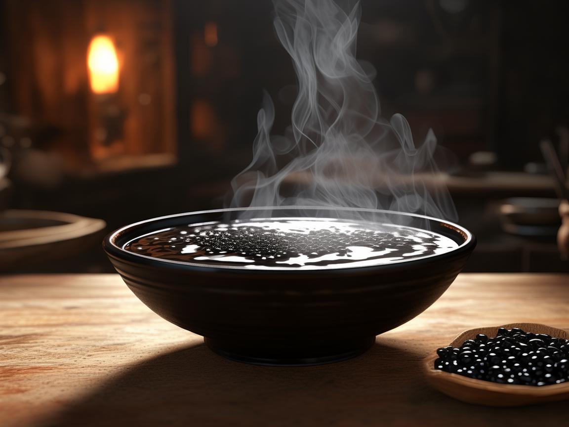 半碗碗黑豆熬成粥究竟出自哪首歌？