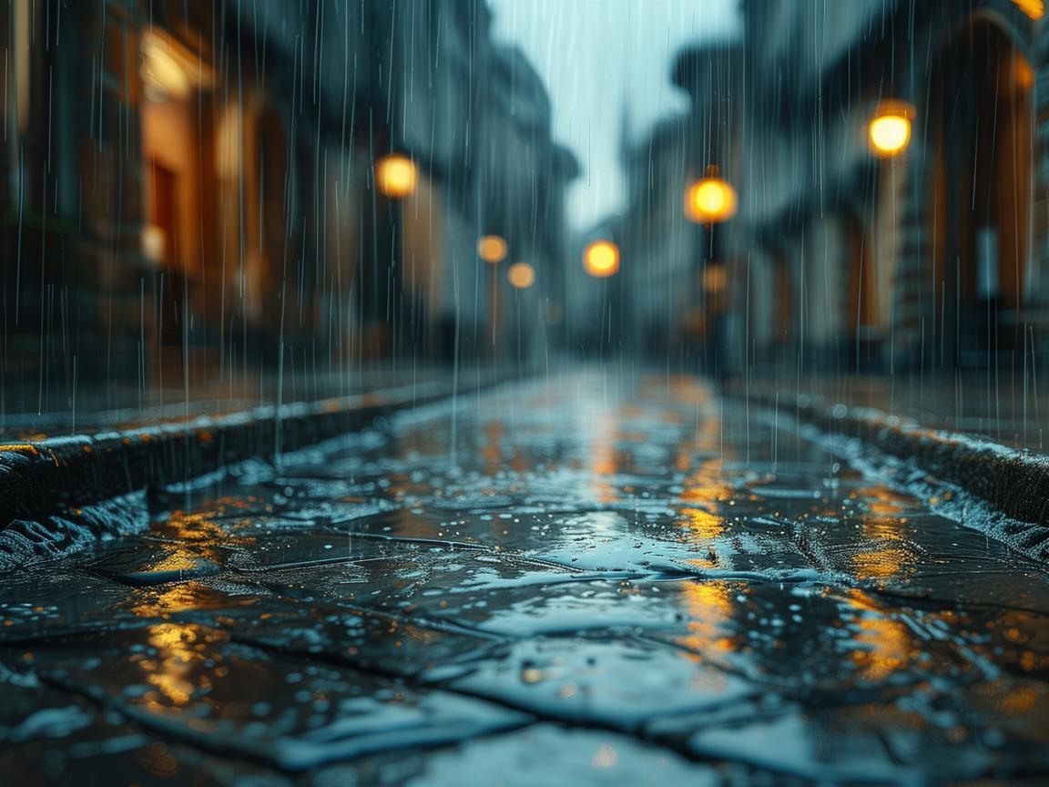 外面下着雨出自哪首歌？
