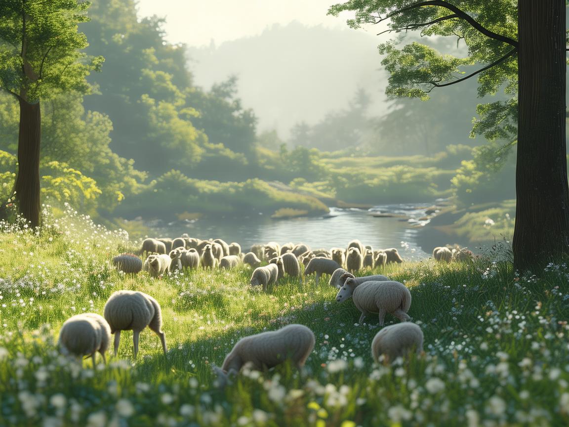歌里有小羊的究竟是哪首歌？