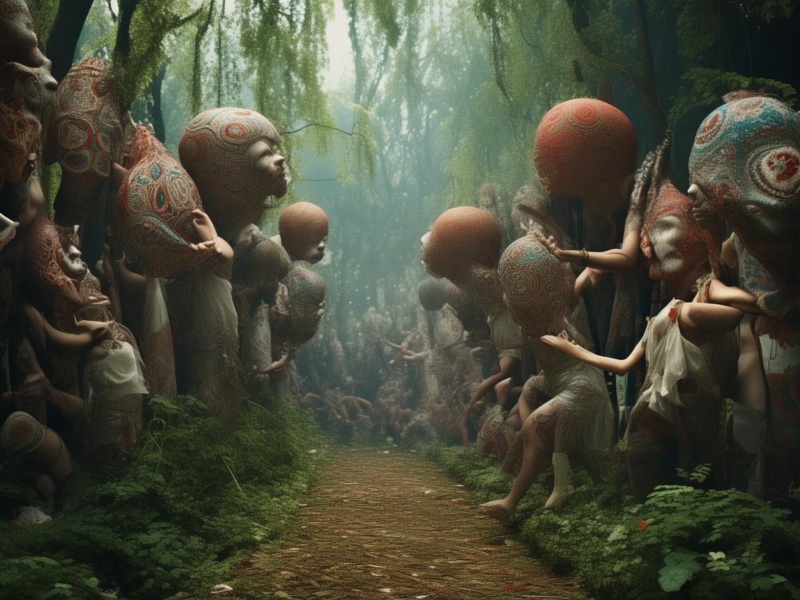 拿人头跳舞的究竟是什么歌? 拿人头跳舞的究竟是什么歌?