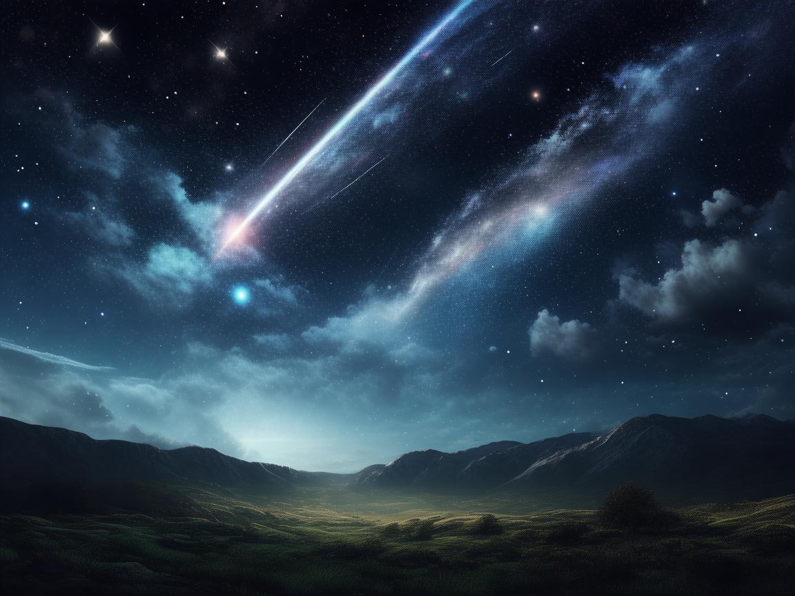 看着流星划过天边到底是哪首歌？